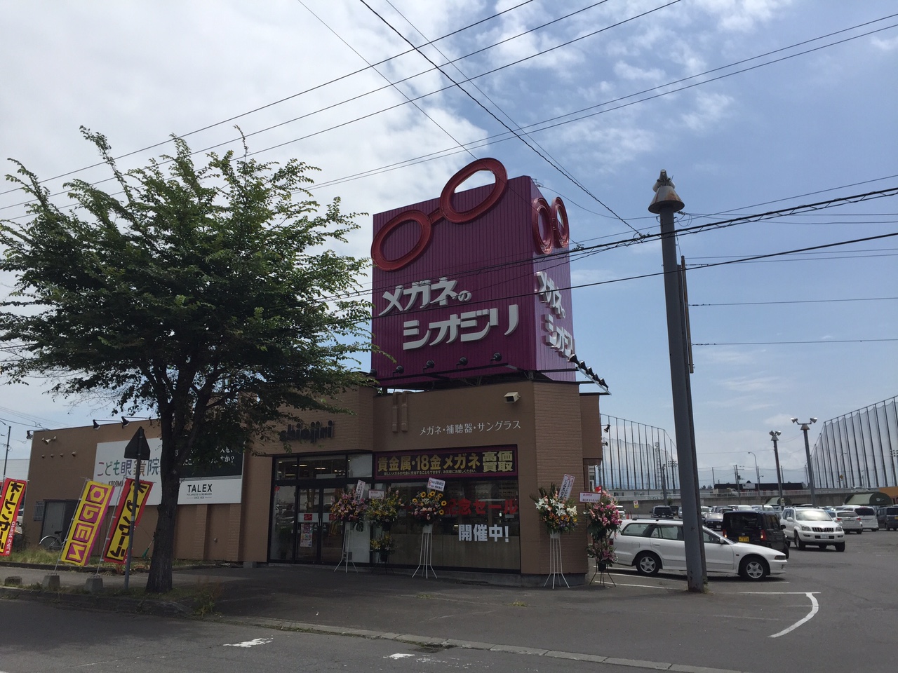 サングラス 北海道 旭川市 メガネのシオジリ パワーズ旭川店 偏光レンズ 偏光サングラスのtalex タレックス